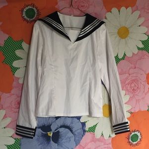 Long Sleeve Seifuku Cosplay Uniform Top